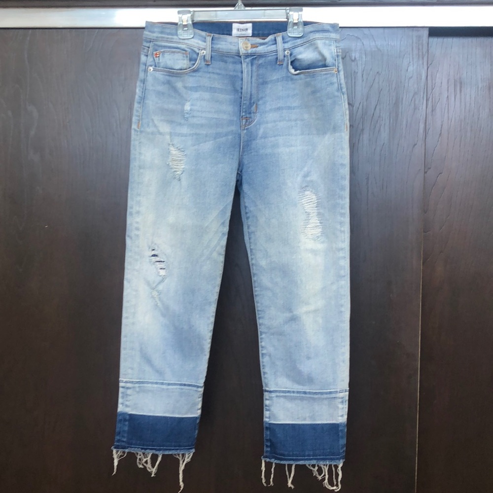 Hudson Jeans Zooey mid-rise crop